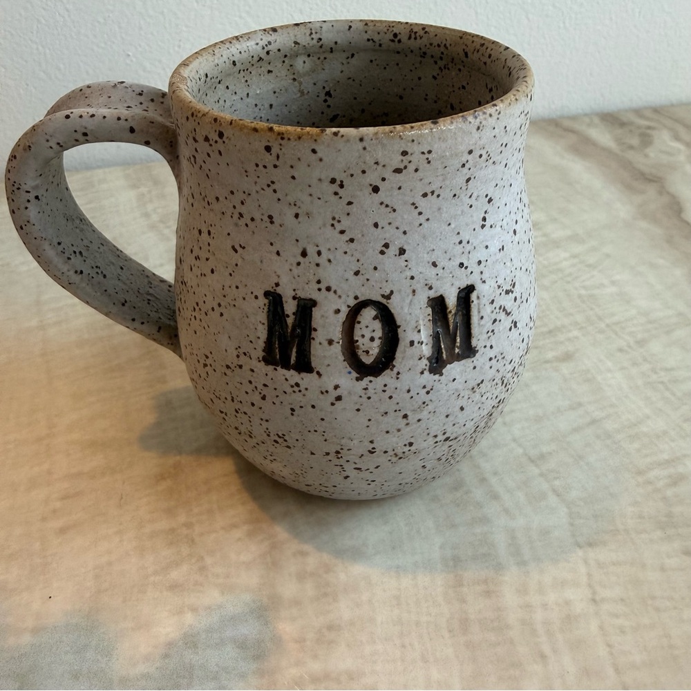 Speckled Ceramic MOM Mug - Handmade Stoneware - Picture 8 of 10